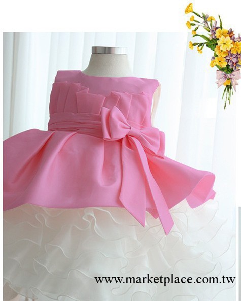 批發夏款-外貿童裝女童不對稱款層疊公主洋裙 女童裙 禮服特批工廠,批發,進口,代購