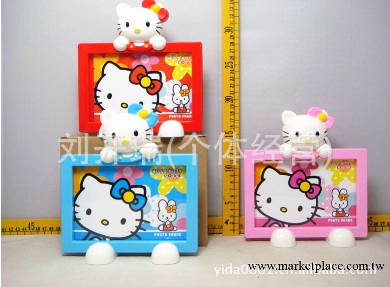 卡通KT貓塑料玻璃相架亞克力相框批發6寸 Hello Kitty 相框 2241工廠,批發,進口,代購