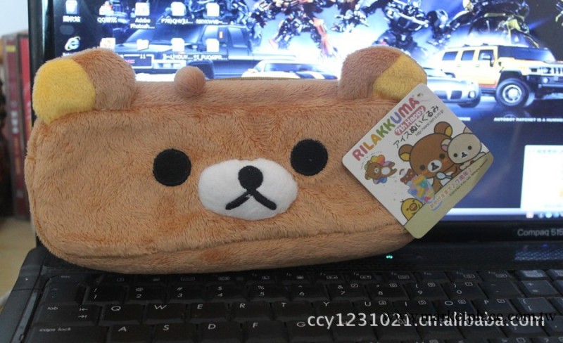 2011 輕松熊Rilakkuma 輕松小熊 毛絨收納包零錢包筆袋工廠,批發,進口,代購