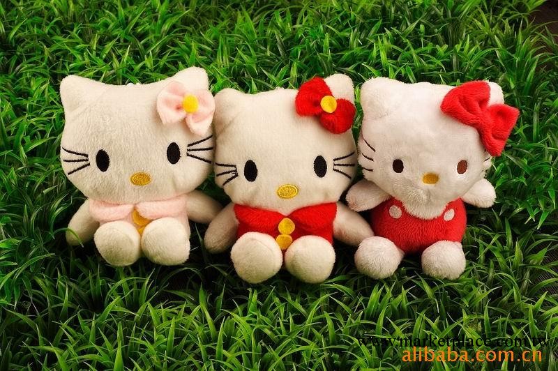 東莞毛絨玩具商國際外貿玩具實力，定做HELLO KITTY貓飾品工廠,批發,進口,代購