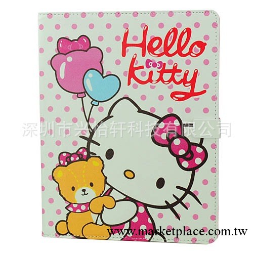 hello kitty皮套 kitty貓智能皮套 Ipad2&Ipad3可愛貓智能皮套工廠,批發,進口,代購