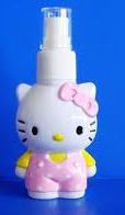 Hello Kitty PVC噴霧瓶/定制吹塑卡通瓶工廠,批發,進口,代購