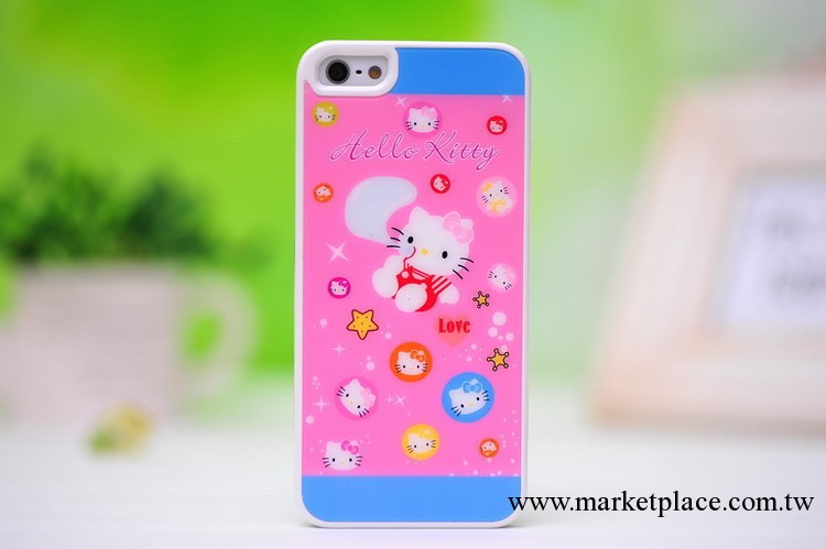 蘋果保護套工廠 蘋果保護套 iphone5手機保護套 HELLO KITTY風格工廠,批發,進口,代購