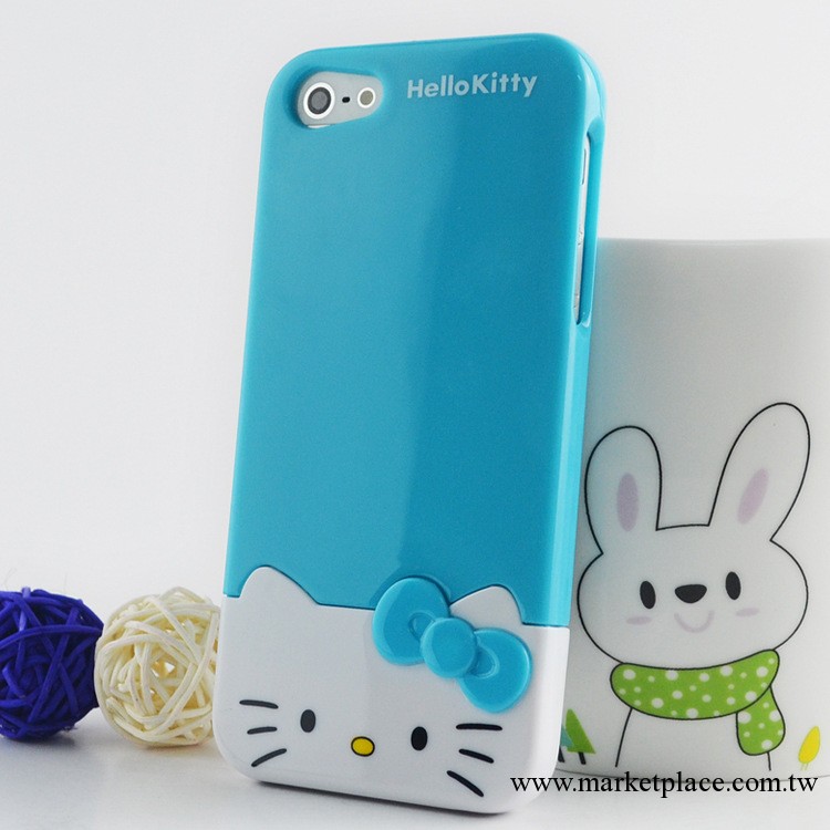 蘋果5 iphone5 hello kitty 上下扣 卡通手機殼 手機套 硬殼 可愛批發・進口・工廠・代買・代購