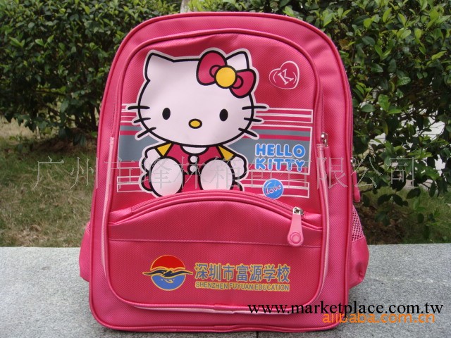 【彩印卡通】廠傢直銷Hello  kitty學生書包、幼兒園書包等可批發工廠,批發,進口,代購