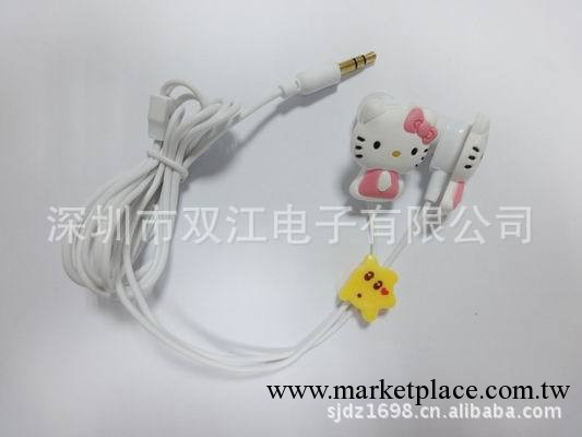 2013動漫公仔hello kitty耳機/Disney新品|深圳耳機工廠專業生產工廠,批發,進口,代購