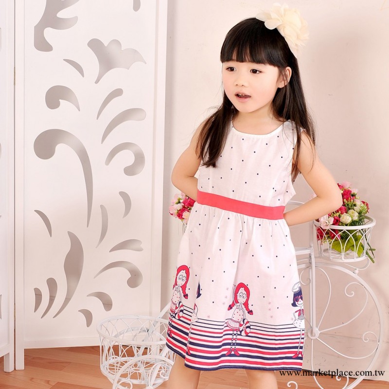 2013夏季連衣裙 外貿童裝 童裙 6952工廠,批發,進口,代購