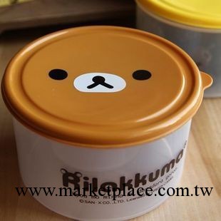 日本Rilakkuma 輕松小熊 保鮮便當盒 可愛飯盒一套大小2枚入工廠,批發,進口,代購