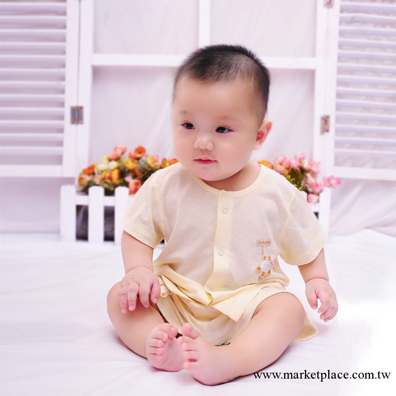 批發 竹纖維嬰幼兒內衣 夏季嬰兒服 童裝套裝  品牌童裝廠傢批發工廠,批發,進口,代購