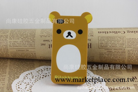 大耳朵小熊手機套 矽膠 rilakkuma iphone4 小熊手機保護套批發・進口・工廠・代買・代購