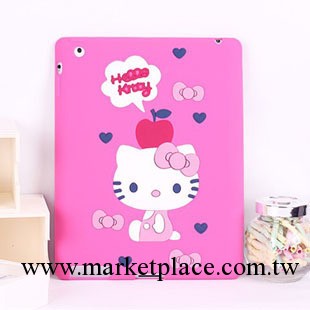 大量供應蘋果 Ipad2  卡通 保護套 Hello Kitty矽膠套 矽膠軟套批發・進口・工廠・代買・代購