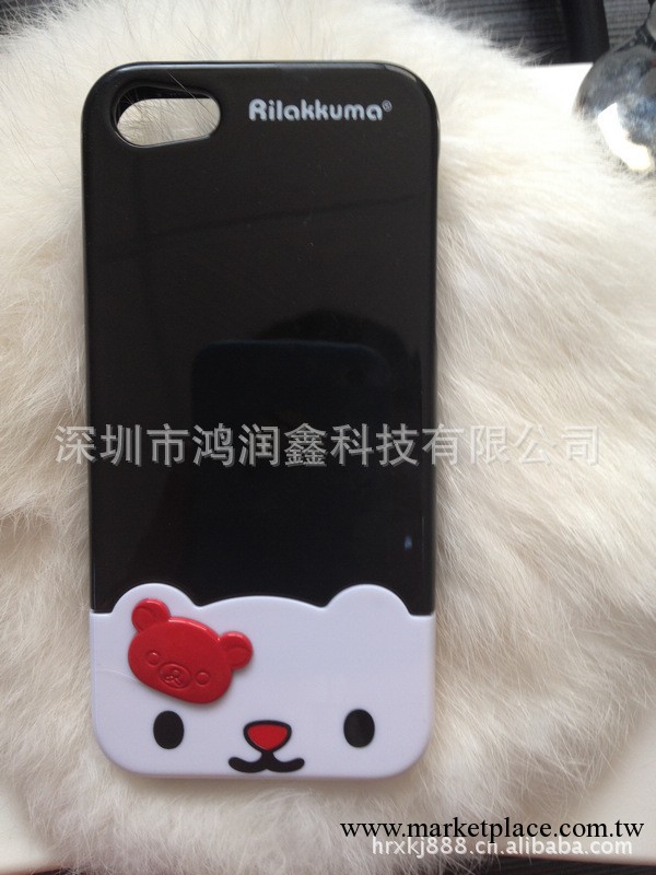 rilakkuma 輕松熊 蘋果保護套 iphone5手機殼 外殼工廠,批發,進口,代購