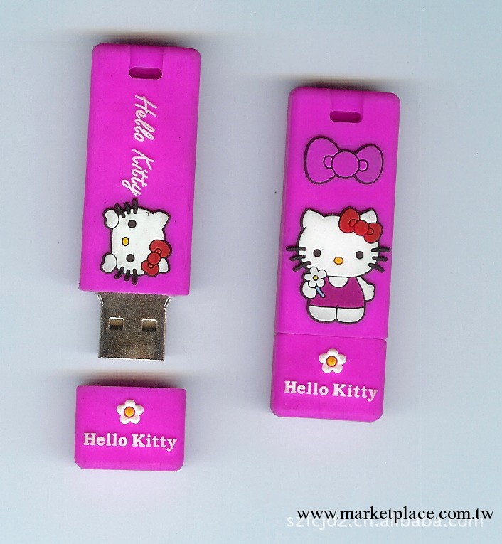 供應學生U盤 飾品U盤 hello kitty飾品U盤 U盤批發1G/2G/4G/8G工廠,批發,進口,代購