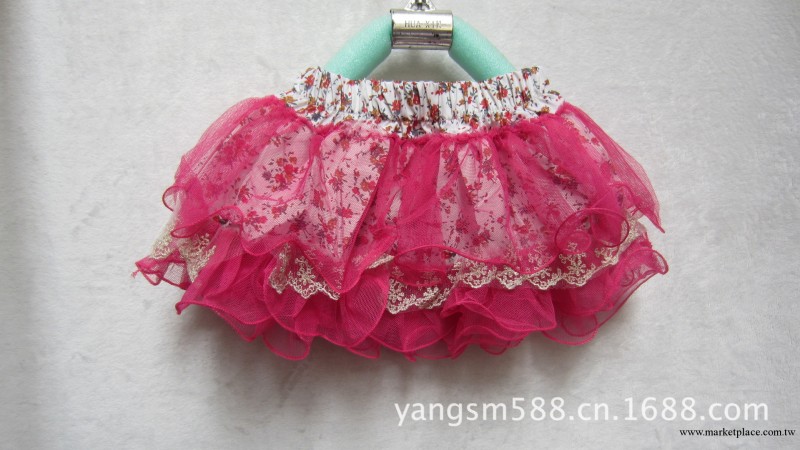 2013新款中小女童迷你短裙 三層蕾絲花邊童裝 夏季短裙 清倉特價工廠,批發,進口,代購