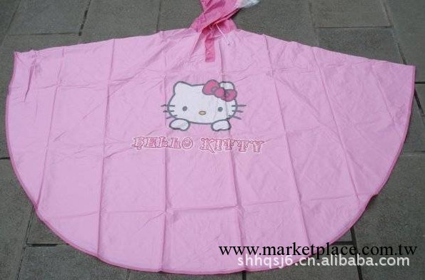 pvc兒童雨衣 可愛hello kitty 可加印logo工廠,批發,進口,代購