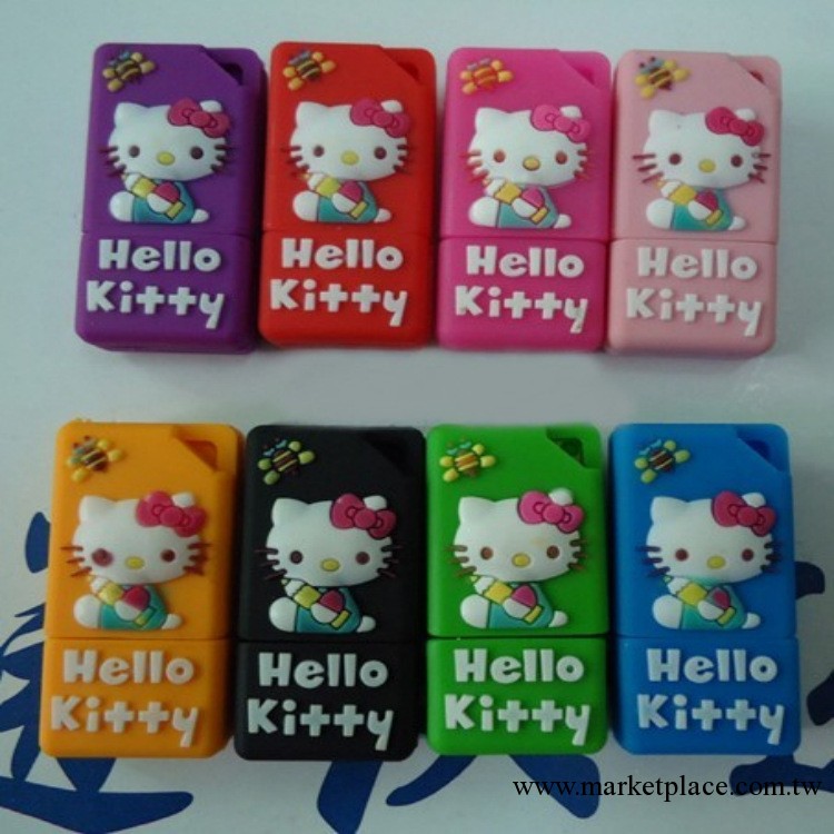 【廠傢批發】Hello kitty優盤凱蒂貓U盤 情侶U盤 卡通優盤女生工廠,批發,進口,代購