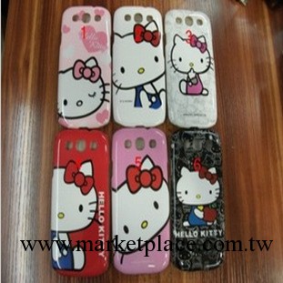 供應批發 三星 i9300 hello kitty PC硬殼卡通手機殼 亮面材質工廠,批發,進口,代購