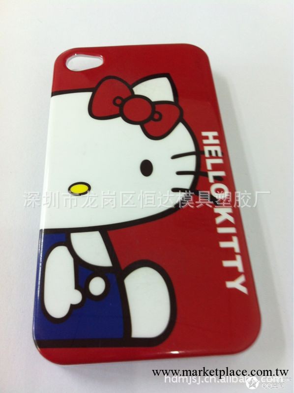 訂做IMD工藝HELLO KITTY iphone手機殼 iphone手機保護套 註塑工廠,批發,進口,代購