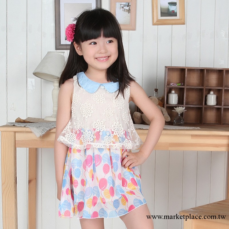 2013夏季兒童服裝 韓版精品女童連衣裙 童裙 童裝連衣裙 特價清倉工廠,批發,進口,代購