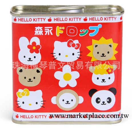 臺灣 森永多樂福Hello kitty水果糖120g*5盒/組 進口休閑食品批發工廠,批發,進口,代購