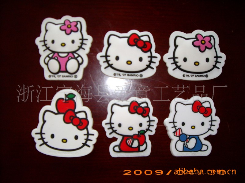 廠傢批發正品hello kitty 聖誕禮品 軟磁冰箱貼工廠,批發,進口,代購