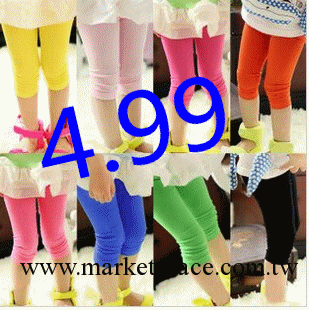 特價童裝批發夏款女童7分糖果褲打底褲80021工廠,批發,進口,代購