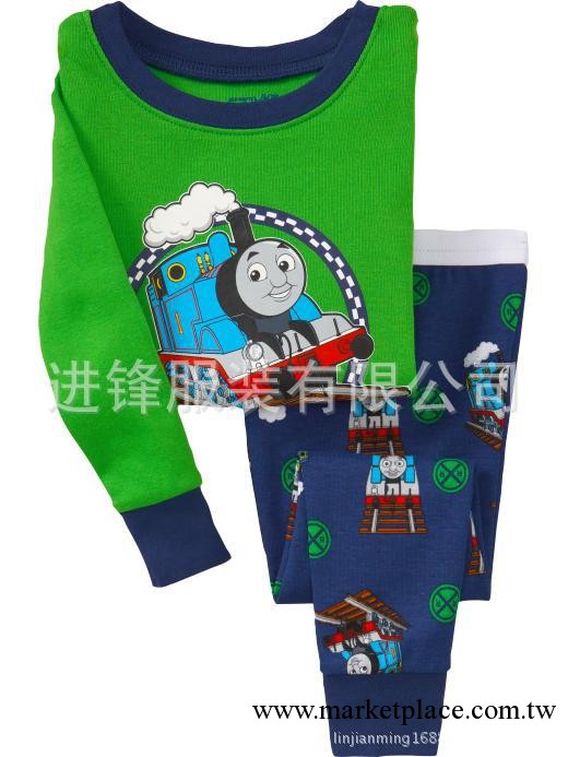 現貨卡通小火車托馬斯Thomas傢居服/童套裝/童裝/GAP套裝 7196工廠,批發,進口,代購