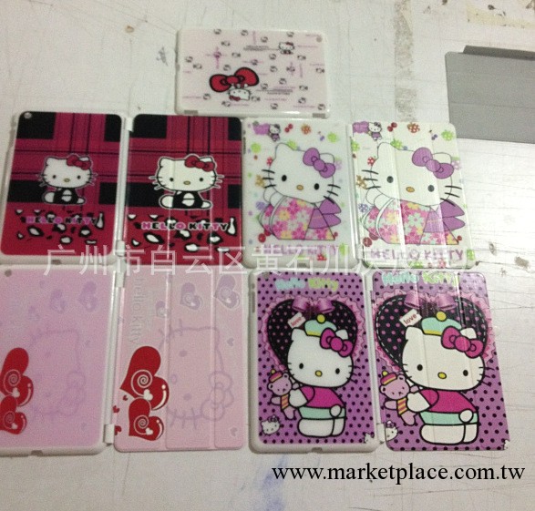 hello kitty 卡通時尚韓國smart cover 智能休眠仿皮保護套外殼工廠,批發,進口,代購