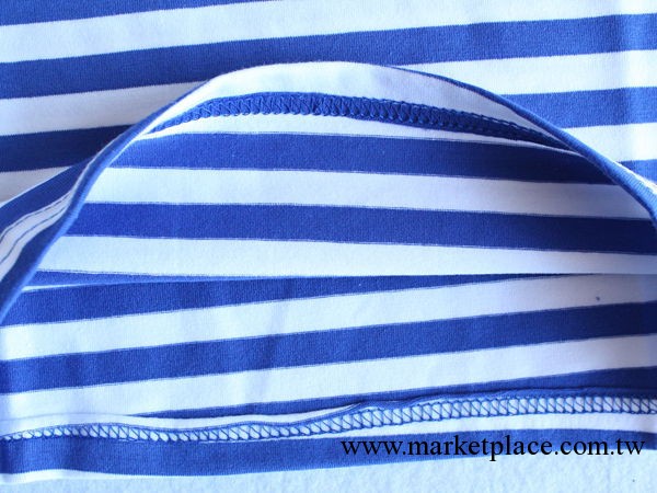 韓版童裝T恤 外貿童裝條紋T恤清倉 純棉條紋米奇刺繡海軍衫工廠,批發,進口,代購