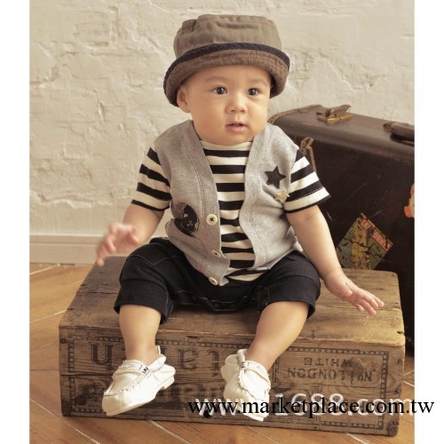 童裝 2013夏裝 男童假三件套 完美寶貝熱銷 廠傢批發 廣東產地工廠,批發,進口,代購