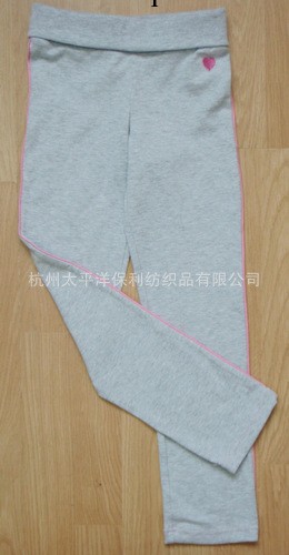 工廠直銷 外貿原單童裝 85-125 女童針織長褲工廠,批發,進口,代購