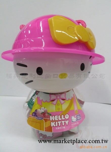 臺灣進口 小孩子最愛 Hello Kitty水果佈丁[630G] 正品批發工廠,批發,進口,代購