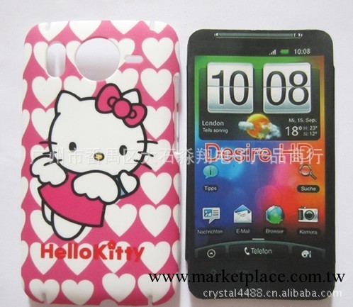 HTC Desire HD hello kitty手機套/HTC Desire HD 手機套工廠,批發,進口,代購