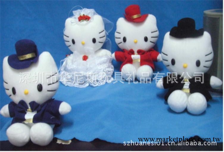 新娘hello kitty KT貓 結婚婚慶公仔 現貨批發 廠傢定制工廠,批發,進口,代購