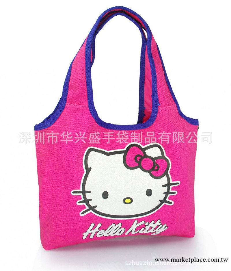 【工廠定制】批發HELLO KITTY女包 時尚紅色小提包 小女生休閑包工廠,批發,進口,代購