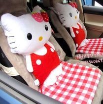 hello kitty草莓連體靠背坐墊汽車坐墊靠墊毛絨玩具汽車內飾用品工廠,批發,進口,代購