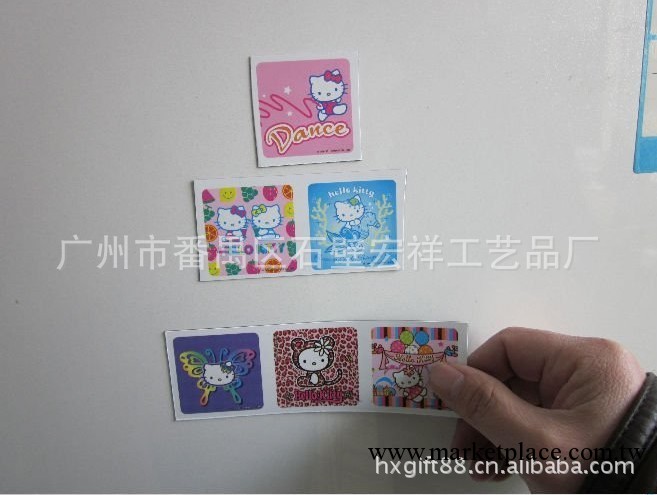 【廠傢低價訂做】hello kitty系列磁性冰箱貼工廠,批發,進口,代購