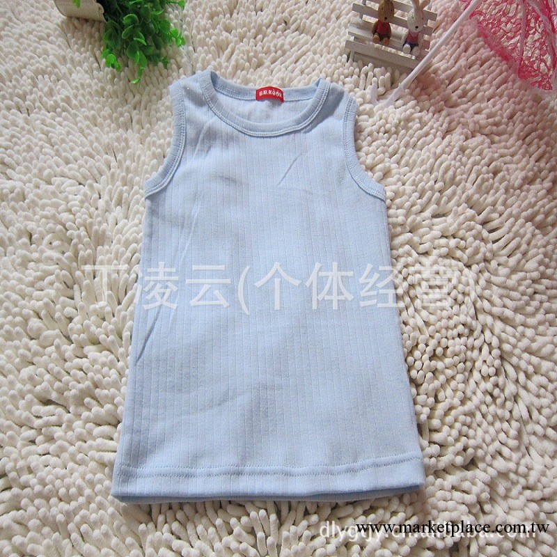 外貿童裝  男童純棉背心 男童純色背心 男童夏季簡單大方背心工廠,批發,進口,代購