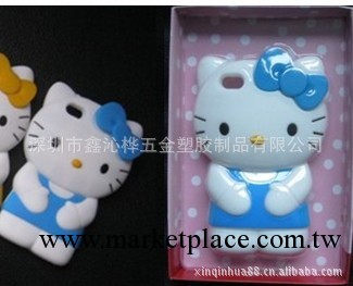 Hello Kitty KT貓矽膠手機套，卡通造型，美觀好看工廠,批發,進口,代購