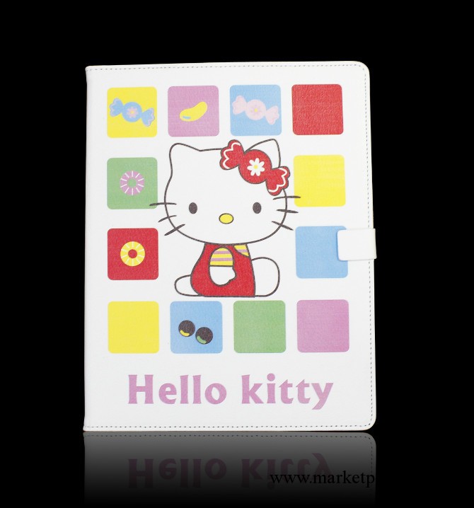 卡通hello kitty ipad2thenewipad 保護套皮套殼休眠支架新款工廠,批發,進口,代購