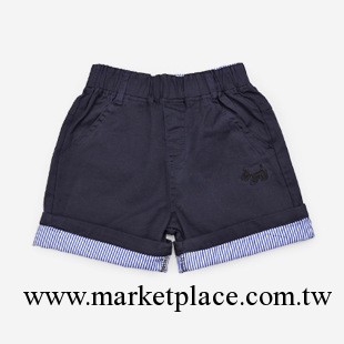 【尺碼任選】福比童裝兒童男童褲夏裝夏款休閑中褲翻邊短褲 XW1工廠,批發,進口,代購
