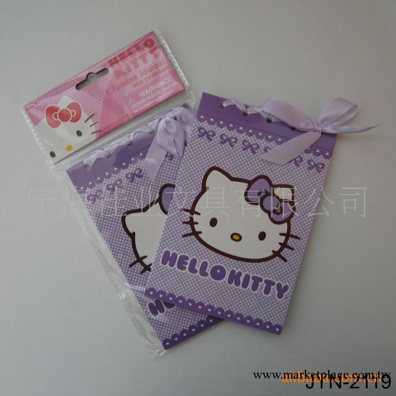 絲帶本  hello kitty 卡通記事本批發・進口・工廠・代買・代購