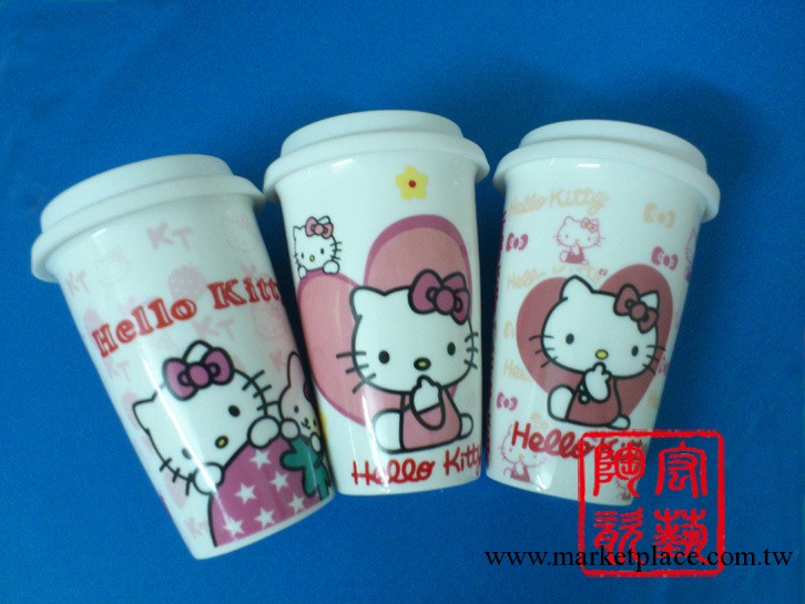 kitty批發Hello Kitty杯子 星巴克杯子 卡通雙層杯批發・進口・工廠・代買・代購