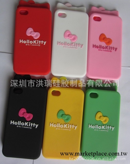 廠傢供應滴膠手機套 卡通手機套 Hello kitty矽膠套工廠,批發,進口,代購