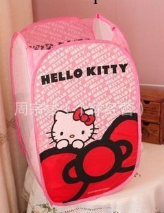 HELLO KITTY 洗衣籃，臟衣籃，曬衣籃，小額批發，混批，創意傢居工廠,批發,進口,代購