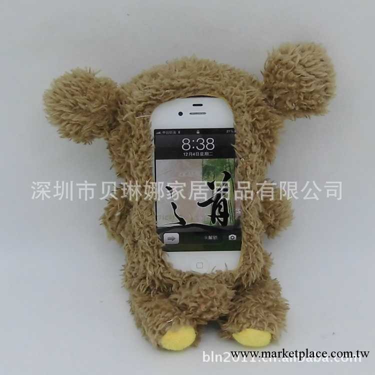 工廠現貨供應韓國時尚公仔 韓版毛絨玩具手機套 輕松熊玩具手機套工廠,批發,進口,代購