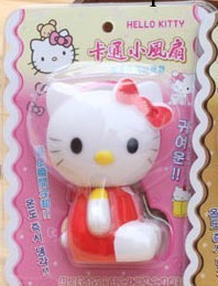 可愛卡通喬巴 輕松熊/hello kitty 迷你小風扇 便攜風扇 動漫周邊工廠,批發,進口,代購