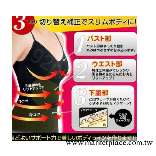 日本超人氣商品 鈦銀鍺配方 風靡日本的瘦身背心(黑色)工廠,批發,進口,代購