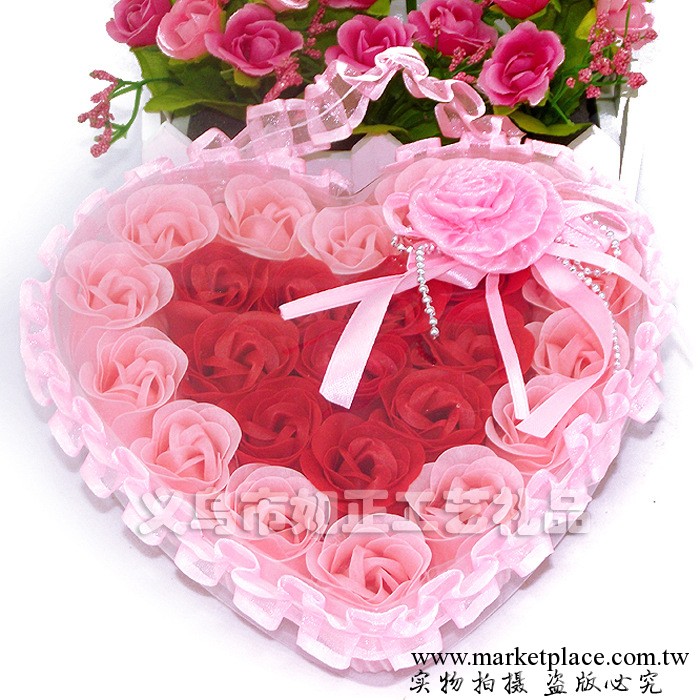 香皂花批發 24朵蕾絲花邊玫瑰香皂花 創意結婚禮物 生日禮品女友工廠,批發,進口,代購
