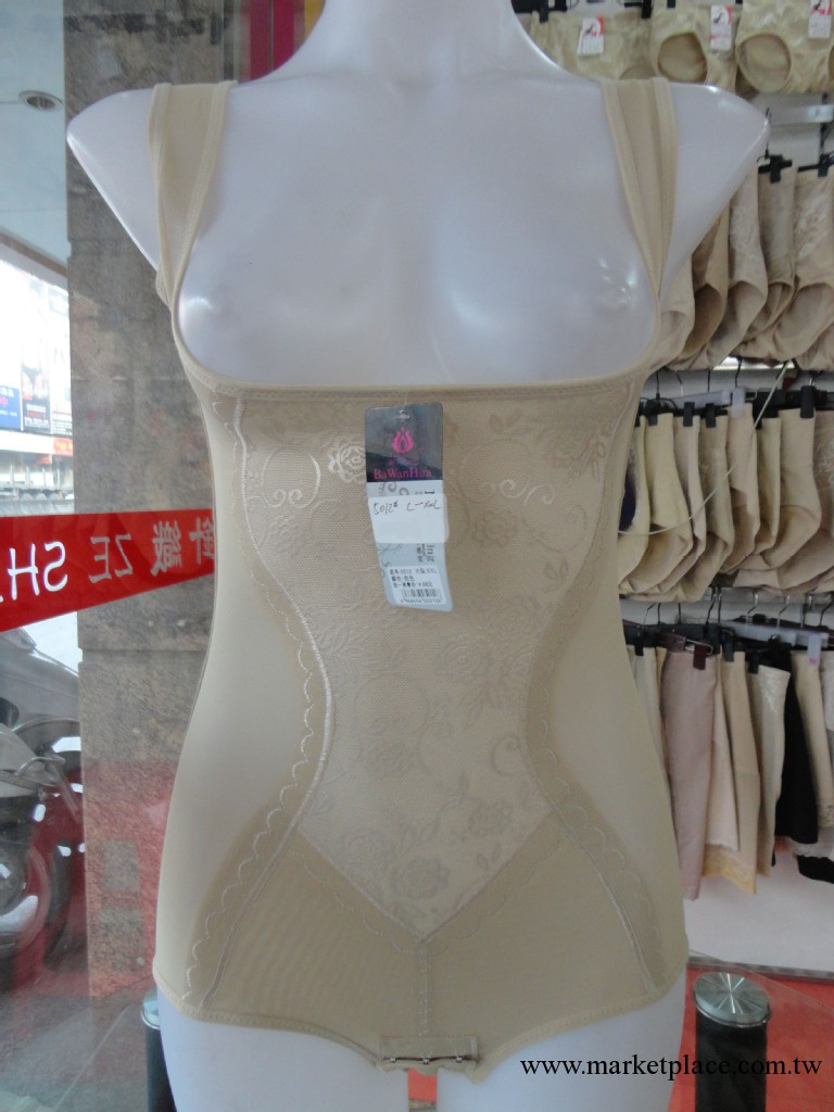 2013新款式美體塑身連體衣 瘦身衣 收腹聚攏托胸美連體內衣5012工廠,批發,進口,代購
